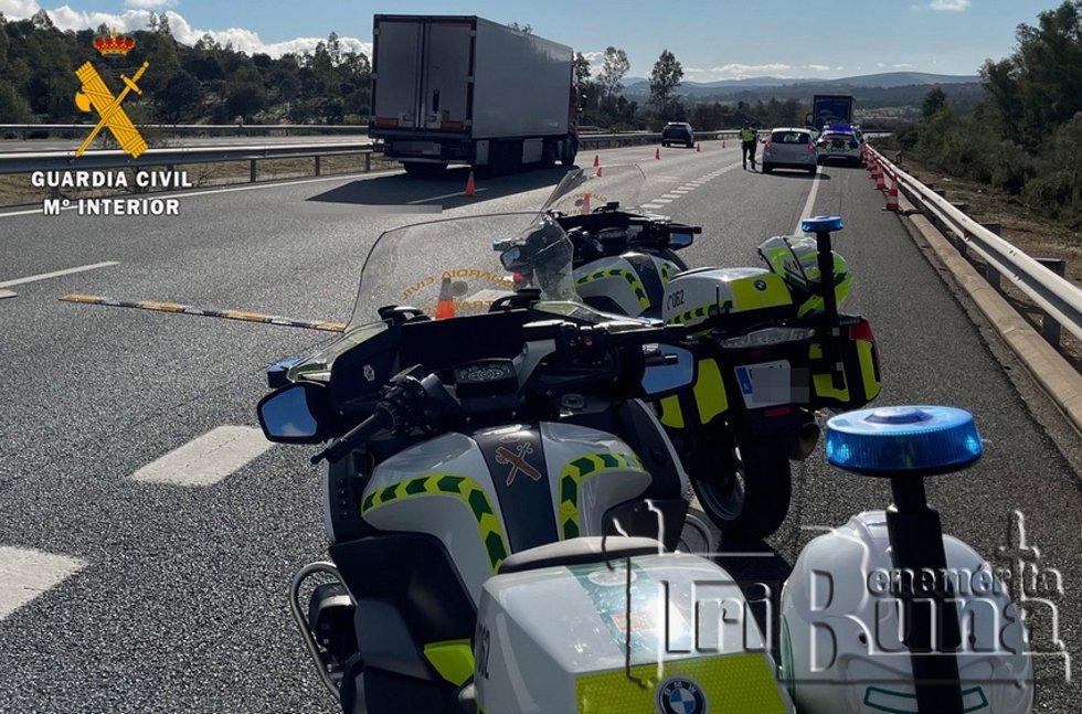 Motocicletas de la Guardia Civil en una imagen de archivo