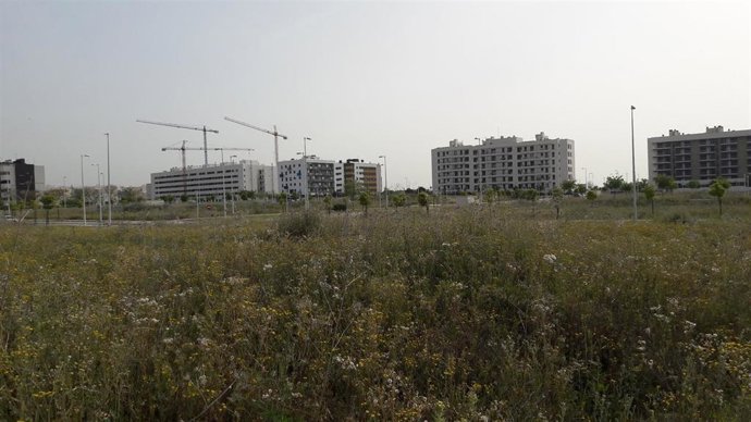 Archivo - Imagen de archivo de una promoción de viviendas.