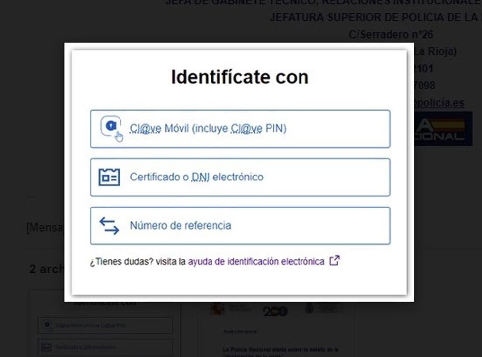 La Policía Nacional alerta sobre la estafa de la "declaración de la renta"