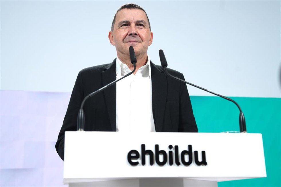 Archivo - El coordinador general de EH Bildu, Arnaldo Otegi