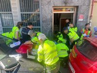 Buscan al autor del grave apuñalamiento ayer de Vallecas, que conocía a la víctima