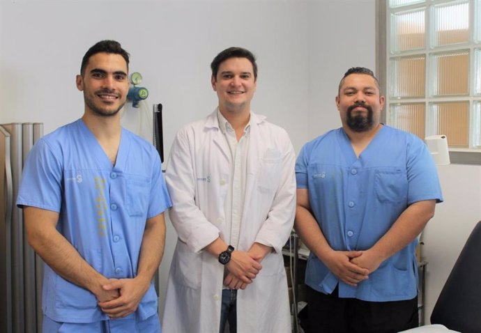 Equipo de cirujanos ortopédicos del Hospital General Universitario de Ciudad Real.