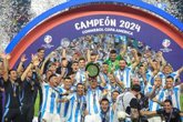 Foto: Argentina conquista la Copa América ante Colombia (1-0) y firma un triplete histórico