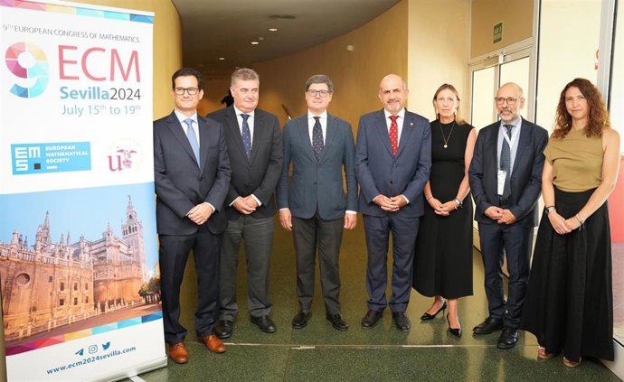 Inauguración del Congreso Europeo Matemático en Sevilla.