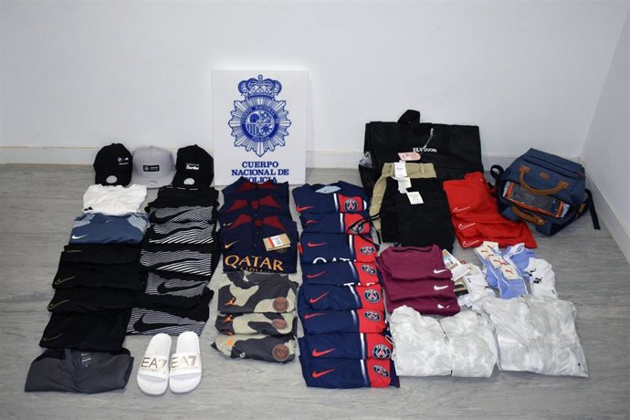 Materíal intervenido.