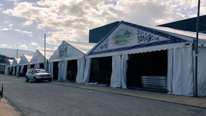 Archivo - Casetas de la Feria de San Lucas/ Archivo