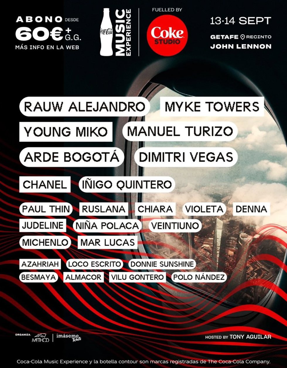 Arde Bogotá, Young Miko, Donnie Sunshine y Loco Escrito se suman a la 14. edición del Coca-Cola Music Experience