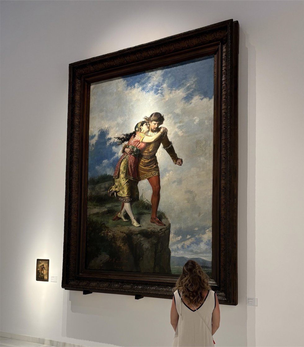 El Ayuntamiento de Málaga cede temporalmente el lienzo La Peña de los Enamorados para una muestra en Antequera