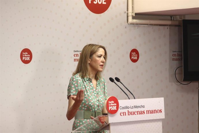 La vicesecretaria del PSOE en C-LM, Cristina Maestre.