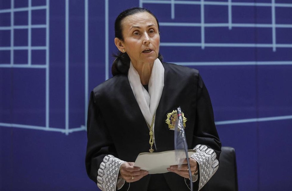 Archivo - La presidenta del Tribunal Superior de Justicia de Valencia, Pilar de la Oliva