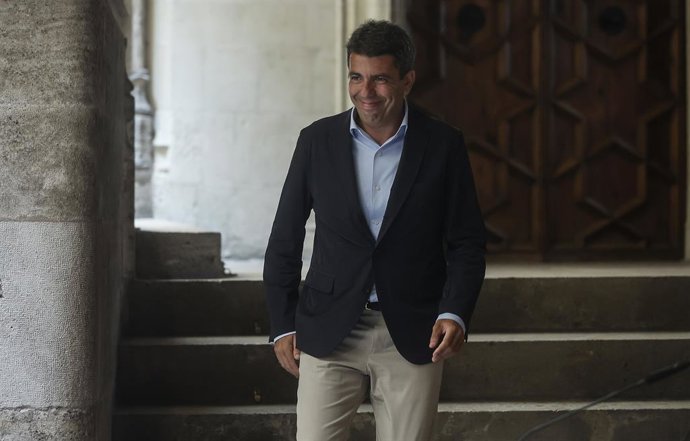 El president de la Generalitat Valenciana, Carlos Mazón, en imatge d'arxiu. 