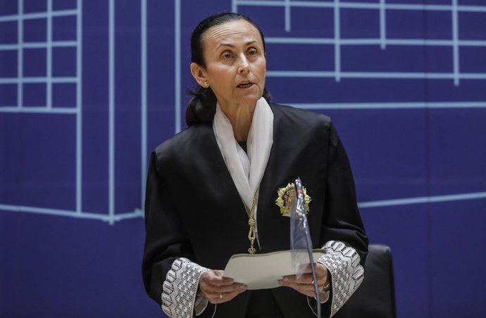 Archivo - Arxiu - La presidenta del Tribunal Superior de Justícia de València, Pilar de la Oliva