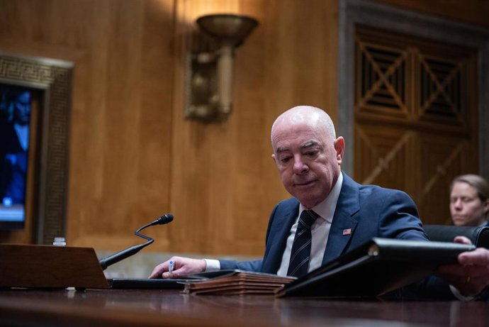 Archivo - El secretario de Seguridad Nacional de EEUU, Alejandro Mayorkas