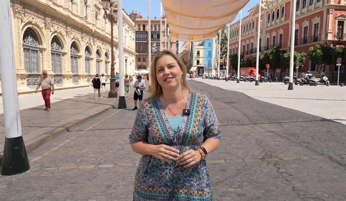 La portavox de Vox, Cristina Peláez.