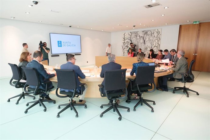 Consello de la Xunta del 15 de julio de 2024 presidido por Alfonso Rueda.