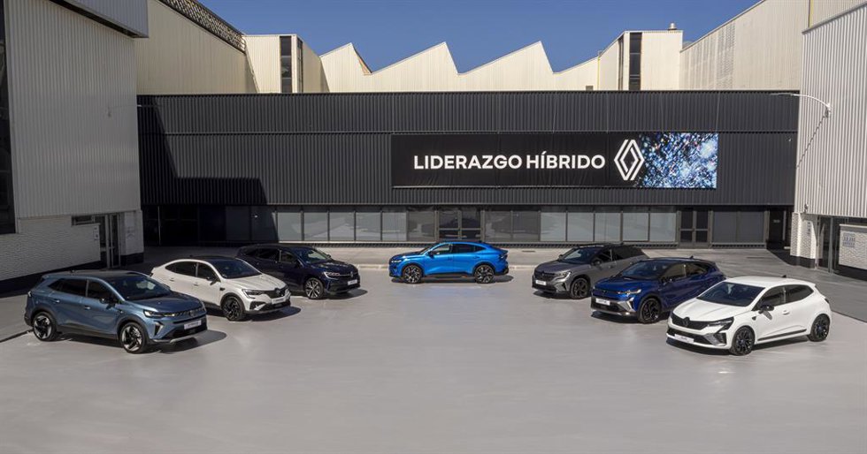 Vehículos de la gama híbrida de Renault.