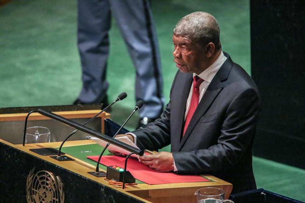 Archivo - El presidente de Angola, Joao Loureno