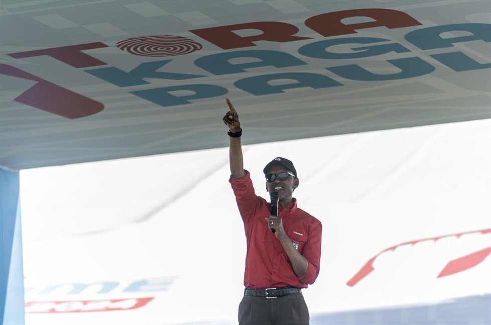 El presidente de Ruanda, Paul Kagame