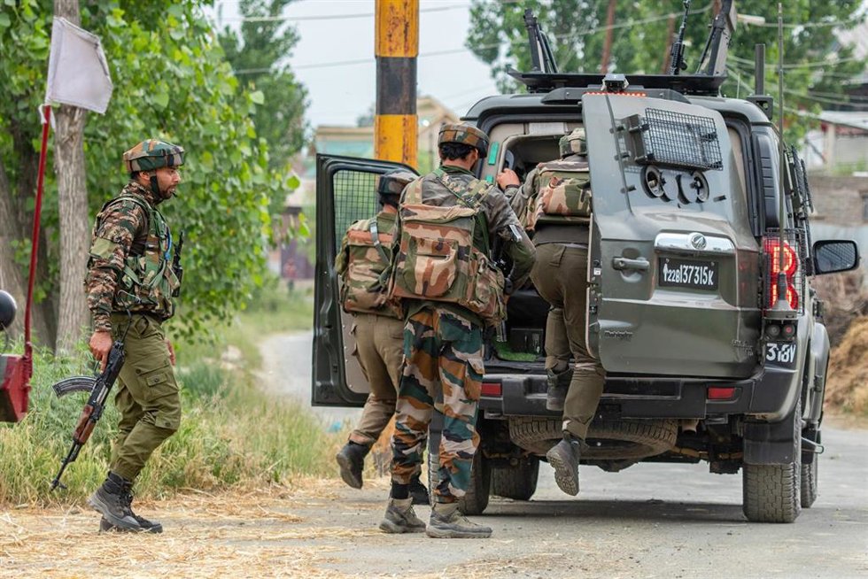 Archivo - Imagen de archivo del Ejército de India en la región de Cachemira bajo control indio