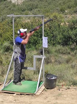 Diego Martínez Eguizábal, tercero en el Campeonato de España de Compak Sporting