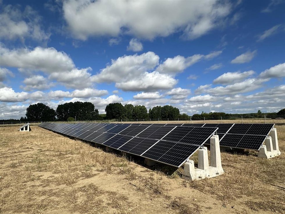 Paneles solares.
