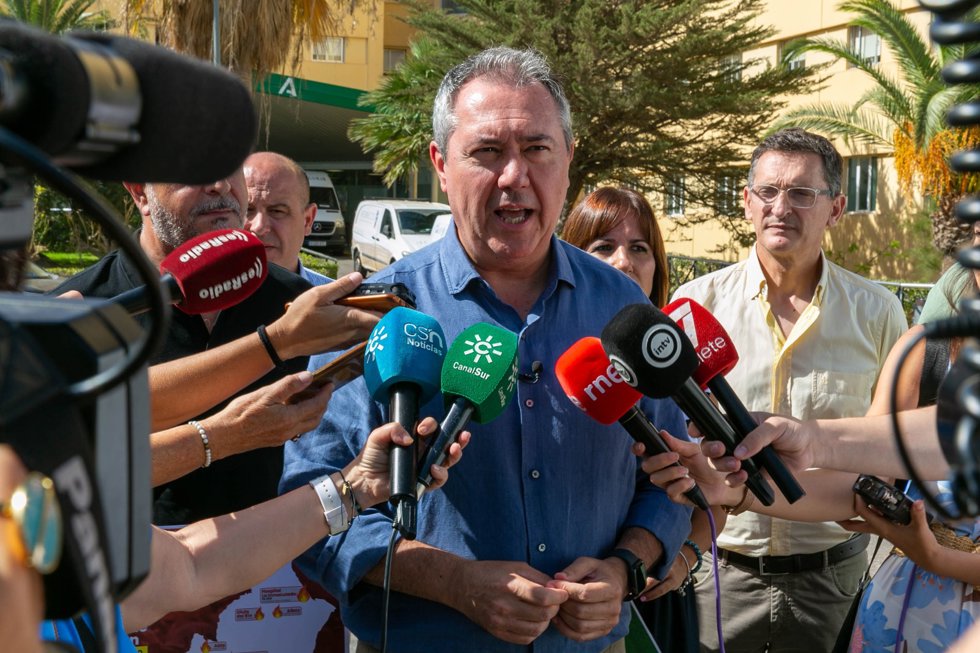 Juan Espadas, secretario general del PSOE de Andalucía