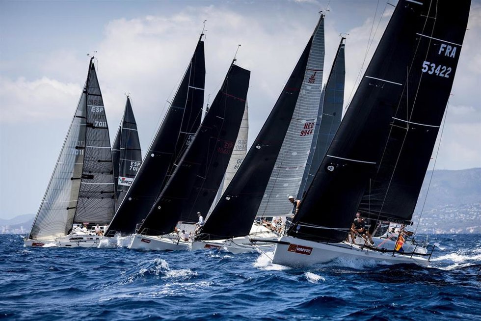 Archivo - Imagen de la clase ORC 3 en la 41 edición de la Copa del Rey MAPFRE de vela