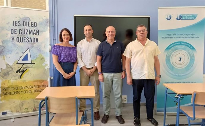 Docentes del Bachillerato Internacional del IES Diego de Guzmán y Quesada de Huelva.