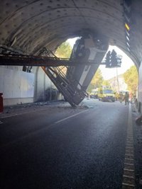 El bus accidentado en la C-32 salió de Barcelona a las 8 horas con unos 50 trabajadores de Inditex