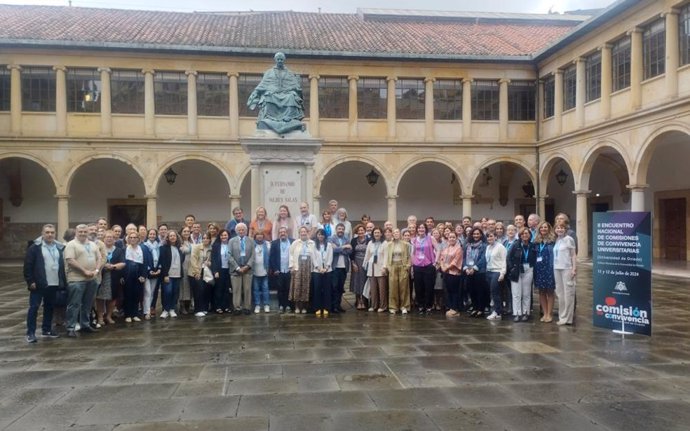 Particopantes en el II Encuentro Nacional de Comisiones de Convivencia Universitarias