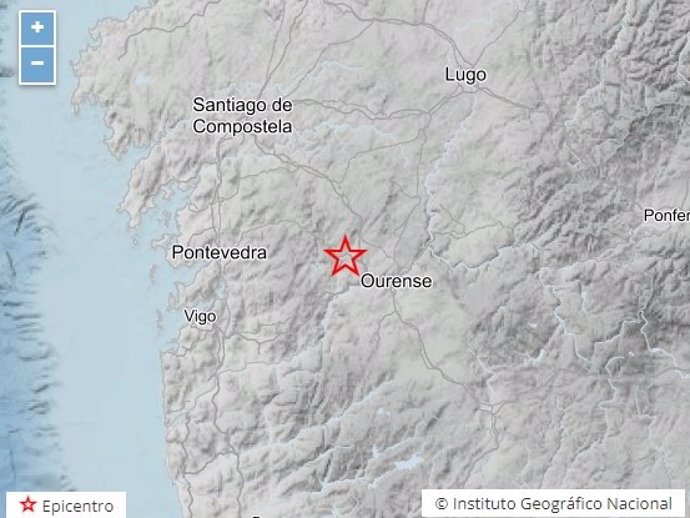 Terremoto en O Carballiño