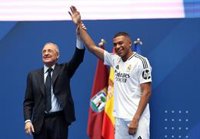 Florentino Pérez, a Mbappé: "No te has rendido nunca por vestir la camiseta del Real Madrid"