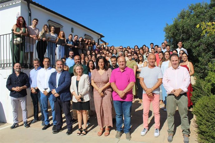 La delegada de Empleo, Empresa y Trabajo Autónomo, Carmen Sánchez Sierra, en la inauguración de proyectos de ‘Empleo y Formación’ concedidos en la Sierra de las Nieves