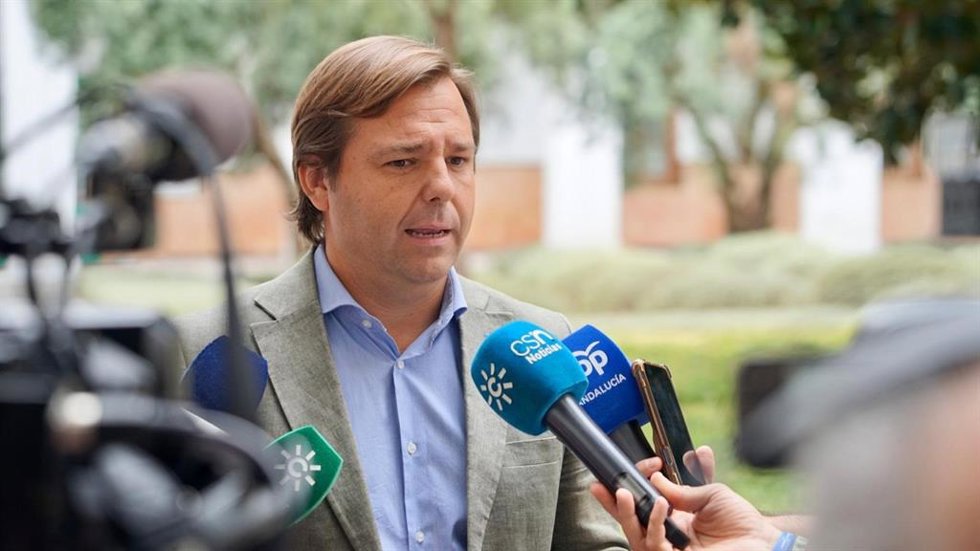 El secretario general del PP de Andalucía, Antonio Repullo.