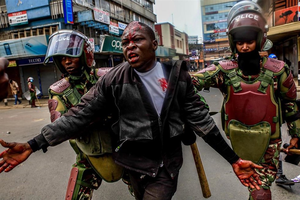 Manifestaciones en Kenia contra el Gobierno de William Ruto (imagen de archivo).