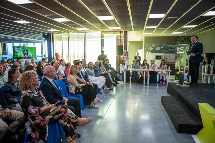 Archivo - El consejero de Universidad, Investigación e Innovación, José Carlos Gómez Villamandos, interviene en el acto 'Startup Andalucía Roadshow' , a 31 de mayo de 2023 en Huelva, (Andalucía, España). 