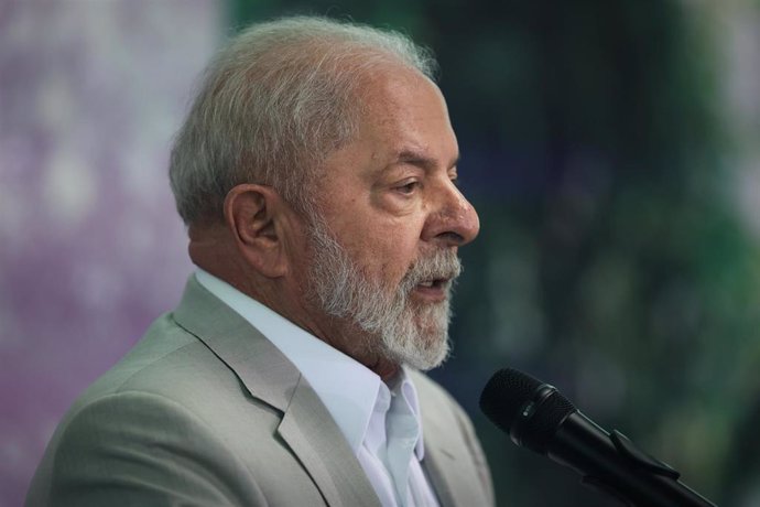 Archivo - El presidente de Brasil, Luiz Inácio Lula da Silva