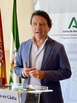 Archivo - Daniel Sánchez, delegado de Empleo de la Junta en Cádiz.