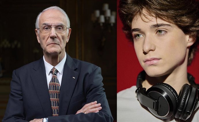 Archivo - El doctor Manuel Sans Segarra y Jan Orozco