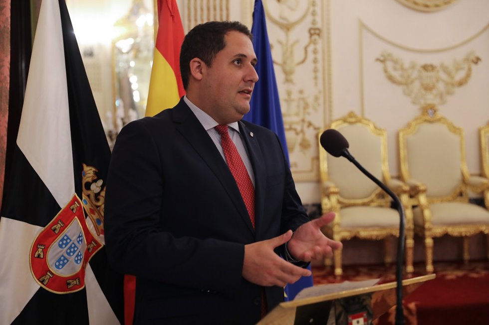 Archivo - El portavoz del Gobierno de Ceuta, Alejandro Ramírez (PP).