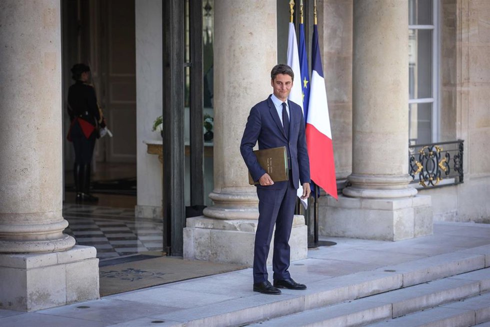 El primer ministro francés, Gabriel Attal