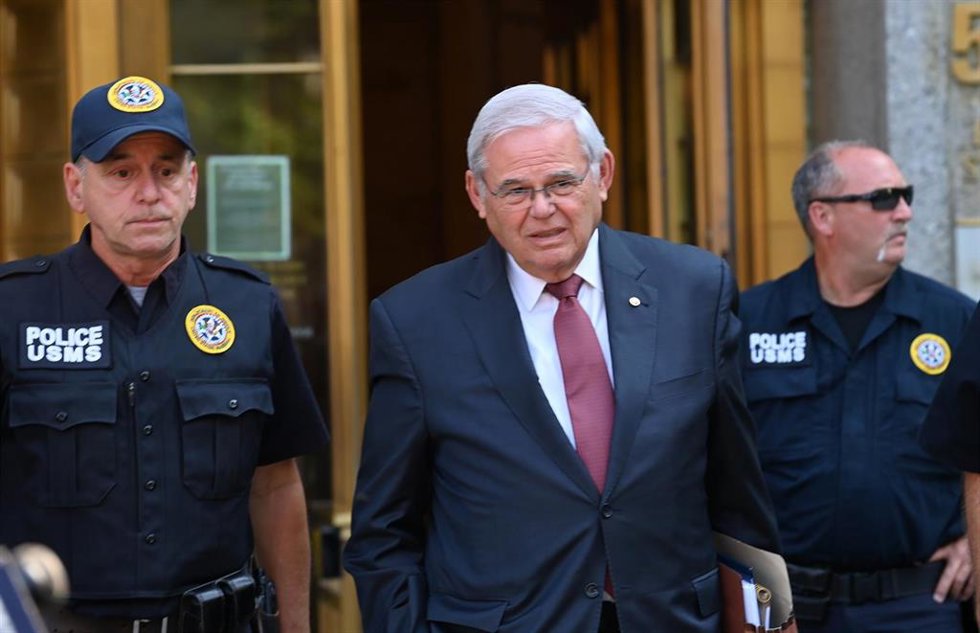 El senador demócrata Bob Menendez 
