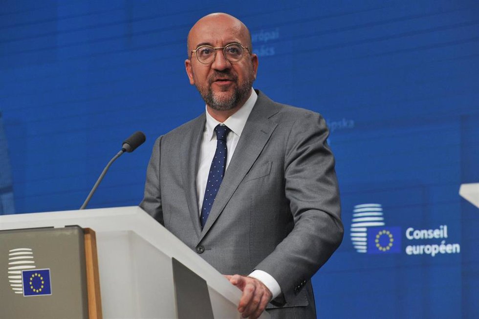 El presidente del Consejo Europeo, Charles Michel