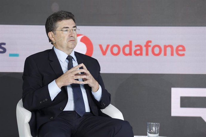 Archivo - El consejero delegado de Vodafone España, José Miguel García, durante la segunda y última jornada de la edición 2024 del 'DigitalES Summit', a 20 de junio de 2024 en Madrid (España).