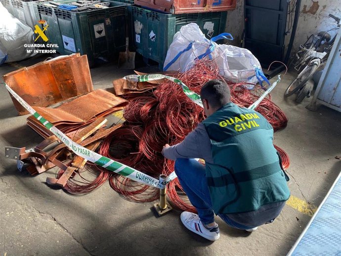 Detenidas siete personas por robar cobre en empresas de cerámica de la provincia