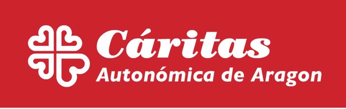 Logotipo de Cáritas Autonómica Aragón.