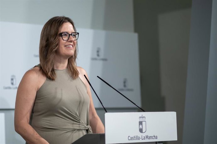 La consejera Portavoz, Esther Padilla