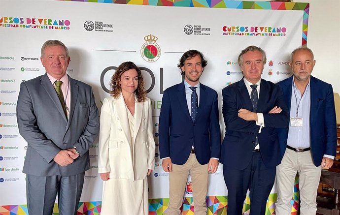 Clausura del I Curso de Verano Complutense de San Lorenzo de El Escoria 'Golf y Sostenibilidad'.