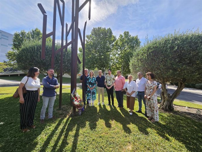 Homenaje en Guadalajara por el 19 aniversario del fuego de Riba de Saelices