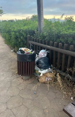 Basura acumulada en Sa Pobla